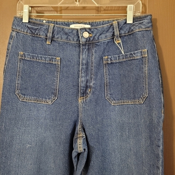 Dynamite Hailey high waist flare leg medium wash jeans - Picture 9 of 9